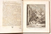 LES PRINCIPALES AVENTURES DE L'ADMIRABLE DON QUICHOTTE, représentées en figures par Coypel, Picart le Romain, et autres habiles maitres: avec les explications des XXXI planches de cette magnifique collection, tirées de l'original espagnol. par CERVANTÈS (Miguel de). - Image 4