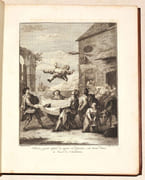 LES PRINCIPALES AVENTURES DE L'ADMIRABLE DON QUICHOTTE, représentées en figures par Coypel, Picart le Romain, et autres habiles maitres: avec les explications des XXXI planches de cette magnifique collection, tirées de l'original espagnol. par CERVANTÈS (Miguel de). - Image 5