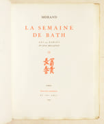 LA SEMAINE DE BATH. par MORAND (Paul). - Image 1