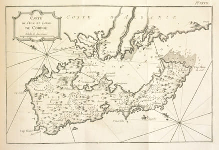 DESCRIPTION GÉOGRAPHIQUE DU GOLFE DE VENISE ET DE LA MORÉE. Avec des Remarques pour la Navigation, et des Cartes et Plans des Côtes, Villes, Ports et Mouillages.