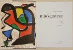 MIRÓ GRAVEUR. Tome I : 1928-1960 - Tome II : 1961-1973 - Tome III : 1973-1975 - Tome IV : 1976-1983. [4 volumes].. DUPIN (Jacques).