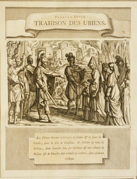 HISTOIRE DE LA GUERRE DES BATAVES ET DES ROMAINS, d'après César, Corneille Tacite, etc.. SAINT SIMON (Maximilien Henri, Marquis de).