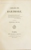 CHARLES BARIMORE.. [FORBIN (Auguste, comte de)].