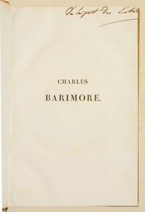 CHARLES BARIMORE.