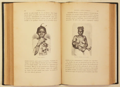 TIMBOUCTOU [TOMBOUCTOU]. Voyage au Maroc, au Sahara et au Soudan. Traduit de l'allemand avec l'autorisation de l'auteur par Pierre Lehautcourt et ...