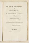 EXCURSION AGRONOMIQUE EN AUVERGNE, principalement aux environs des Monts-Dor et du Puy-de-Dôme, suivie de recherches sur l'état et l'importance des irrigations en France. par YVART (J.-A.-Victor). - Image 1