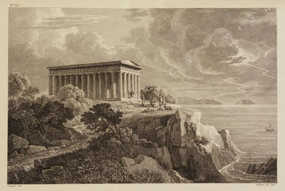 VOYAGE DU JEUNE ANACHARSIS EN GRÈCE, dans le milieu du quatrième siècle avant l'ère vulgaire. Quatrième édition. [7 volumes de texte et un atlas].