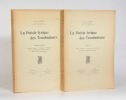 LA POÉSIE LYRIQUE DES TROUBADOURS. [2 volumes].. JEANROY (Alfred).