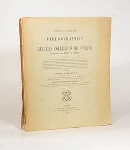 BIBLIOGRAPHIE DES RECUEILS COLLECTIFS DE POÉSIES PUBLIÉS DE 1597 À 1700. TOME I seul.