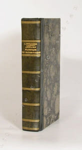 ANNUAIRE STATISTIQUE DU DÉPARTEMENT DES HAUTES-PYRÉNÉES, contenant l'Introduction du Grand Mémoire Statistique pour l'an 9 (1801) ; le Chapitre entier de la Topographie ; une Analyse et des Extraits des quatre autres Chapitres ; un Supplément sur les changemens survenus depuis l'an 9 ; enfin des Tableaux synoptiques, etc. etc.