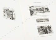 POÉSIES EN PATOIS DU DAUPHINÉ. Grenoblo Malhérou par Blanc dit La Goutte. Dessins de D. Rahoult, gravures de E. Dardelet. Préface par George Sand. - POÉSIES EN PATOIS DU DAUPHINÉ par Blanc dit La Goutte. Dessins de M. D. Rahoult, gravures de M. E. Dardelet. Préface et glossaire par Michal-Ladichère. - POÉSIES EN PATOIS DU DAUPHINÉ. Jacquety de Le Comare par Blanc dit La Goutte. Dessins de M. D. Rahoult, gravures de M. E. Dardelet. par BLANC (François, dit "La Goutte"). - Image 3
