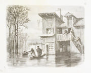 POÉSIES EN PATOIS DU DAUPHINÉ. Grenoblo Malhérou par Blanc dit La Goutte. Dessins de D. Rahoult, gravures de E. Dardelet. Préface par George Sand. - POÉSIES EN PATOIS DU DAUPHINÉ par Blanc dit La Goutte. Dessins de M. D. Rahoult, gravures de M. E. Dardelet. Préface et glossaire par Michal-Ladichère. - POÉSIES EN PATOIS DU DAUPHINÉ. Jacquety de Le Comare par Blanc dit La Goutte. Dessins de M. D. Rahoult, gravures de M. E. Dardelet. par BLANC (François, dit "La Goutte"). - Image 5