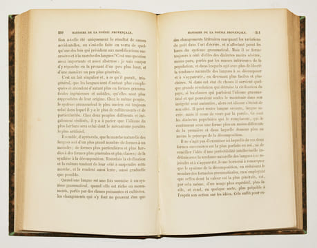 HISTOIRE DE LA POÉSIE PROVENÇALE. [3 volumes].. FAURIEL (Claude). 