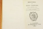 HISTOIRE DU PAYS CASTRAIS. [2 volumes].. MARTURÉ (B.-A.).