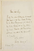 LETTRE AUTOGRAPHE SIGNÉE «3 nov. [18]59 ». par MURGER (Henry). - Image 2