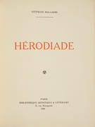 HÉRODIADE. par MALLARMÉ (Stéphane). - Image 2