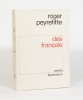 DES FRANÇAIS. . PEYREFITTE (Roger). 