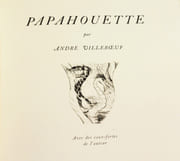 PAPAHOUETTE. Avec des eaux-fortes de l'auteur. par VILLEBOEUF (André). - Image 2