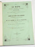 LE MAINE HISTORIQUE, ARCHÉOLOGIQUE ET PITTORESQUE. Recueil des sites et des monuments les plus remarquables sous le rapport de l'art et de l'histoire, des départements entiers de la Sarthe et de la Mayenne, dessinés par le Baron de Wismes, lithographiés par les meilleurs artistes de Paris, et accompagnés d'un texte historique, archéologique et descriptif, [etc.] [2 volumes]. par WISMES (Baron de). - Image 4