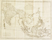 AFFAIRES DE L'INDE, depuis le commencement de la Guerre avec la France en 1756, jusqu'à la conclusion de la Paix en 1783 ; contenant l'Histoire des Intérêts de l'Angleterre dans l'Indostan, les détails de deux Guerres avec la France, de plusieurs Révolutions & traités d'alliance, & l'Administration de M. Hastings, etc. Traduit de l'anglais, avec une carte. par MOIR (John) - HASTINGS (Warren) - SOULÈS (François). - Image 3