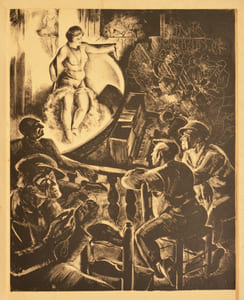 BARCELONINES. Aspects et coutumes de Catalogne. 10 lithographies originales de Marti-Bas.
