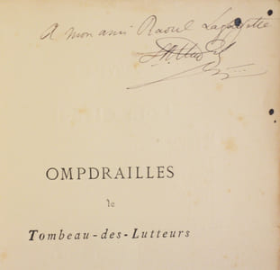 OMPDRAILLES LE TOMBEAU-DES-LUTTEURS. 