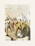 AVENTURES DE QUATRE HUSSARDS ALSACIENS. Illustrations et hors texte en couleurs de J. Delonde. par PARDIELLAN (P. de) et SOUBISE (E.). - Image 2