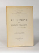 LE PIÉMONT DES PYRÉNÉES FRANÇAISES. Contribution à l'étude des reliefs de Piémont. par TAILLEFER (François).