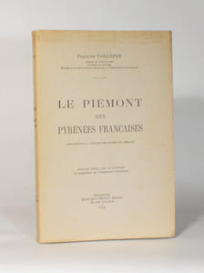 LE PIÉMONT DES PYRÉNÉES FRANÇAISES. Contribution à l'étude des reliefs de Piémont.