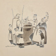 L'ÉLOGE DE LA FOLIE. Déclamation d'Érasme traduite en français par Monsieur de La Veaux avec les illustrations de J. Touchet. par ÉRASME.  - Image 6