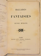 BALLADES ET FANTAISIES. par MURGER (Henri). - Image 2