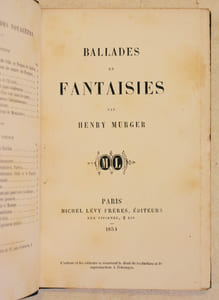BALLADES ET FANTAISIES.