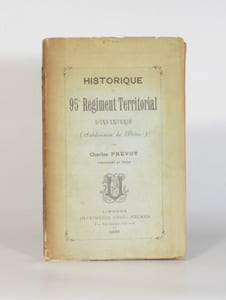 HISTORIQUE DU 95e RÉGIMENT TERRITORIAL D'INFANTERIE (Subdivision de Brive).