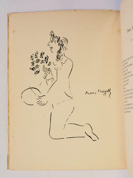 PIERRES BLANCHES. Poèmes. Avec un portrait de l'Auteur et un Frontispice de Marc Chagall.. REVERDY (Pierre).