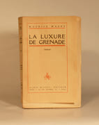 LA LUXURE DE GRENADE. Roman. par MAGRE (Maurice).  - Image 1