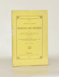 DÉBATS SUR LA QUESTION DU MARIAGE DES PRÊTRES. Solution : L'engagement dans les ordres sacrés n'est pas un empêchement au mariage.