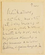 LETTRE AUTOGRAPHE SIGNÉE [adressée à Madame la Comtesse DU PATY DE CLAM]. par MAURRAS (Charles).
