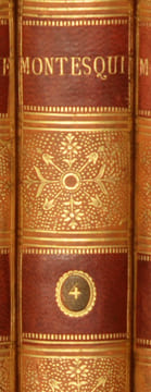 OEUVRES. Nouvelle édition plus complète que toutes les précédentes. [5 volumes].. MONTESQUIEU.