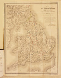 CHEMINS DE FER D'ANGLETERRE. Leur état actuel - Législation qui les régit - Conditions d'art de leur tracé - Leur mode et leurs frais d'établissement - Leur système et leurs frais d'exploitation - Leur Circulation - Leurs tarifs et leurs produits.