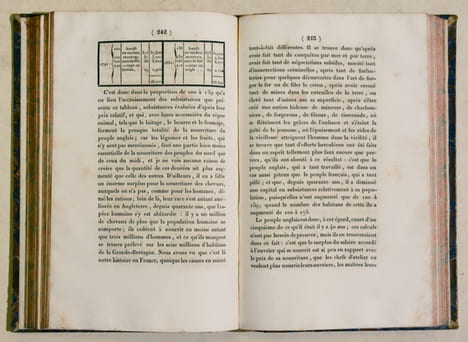 DU MÉCANISME DE LA SOCIÉTÉ EN FRANCE ET EN ANGLETERRE.. RUBICHON (Maurice).