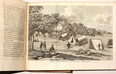 VOYAGE DE F. LE VAILLANT, dans l'intérieur de l'Afrique, par le Cap de Bonne-Espérance. [2 volumes].