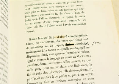LE VATHEK DE BECKFORD. Réimprimé sur l'Édition française originale avec PRÉFACE par Stéphane Mallarmé.
