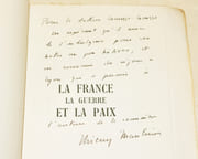 LA FRANCE, LA GUERRE ET LA PAIX. par MAULNIER (Thierry). - Image 1