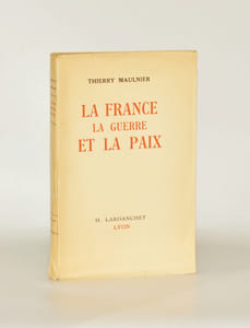 LA FRANCE, LA GUERRE ET LA PAIX.