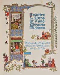 HISTOIRE DU LIVRE ET D'UNE LIBRAIRIE MODERNE.
