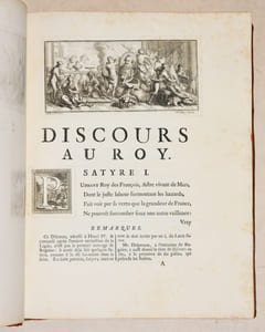 LES SATYRES ET AUTRES OEUVRES DE RÉGNIER, avec des remarques.