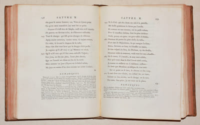 LES SATYRES ET AUTRES OEUVRES DE RÉGNIER, avec des remarques.
