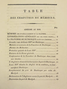 MÉMOIRE SUR LA NÉCESSITÉ DU RÉTABLISSEMENT DE LA FRANCHISE DU PORT ET DE LA VILLE DE DUNKERQUE. [Suivi de :] SUPPLÉMENT AU MÉMOIRE SUR LE RÉTABLISSEMENT DE LA FRANCHISE DE DUNKERQUE.