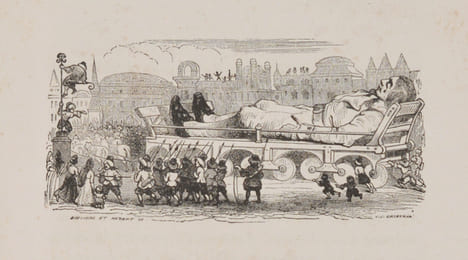 VOYAGES DE GULLIVER dans des contrées lointaines. [2 volumes]. . SWIFT (Jonathan).
