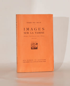 IMAGES SUR LA TAMISE. Oxford - New-Scotland Yard - Poplar. Reportage.. MAC ORLAN (Pierre).